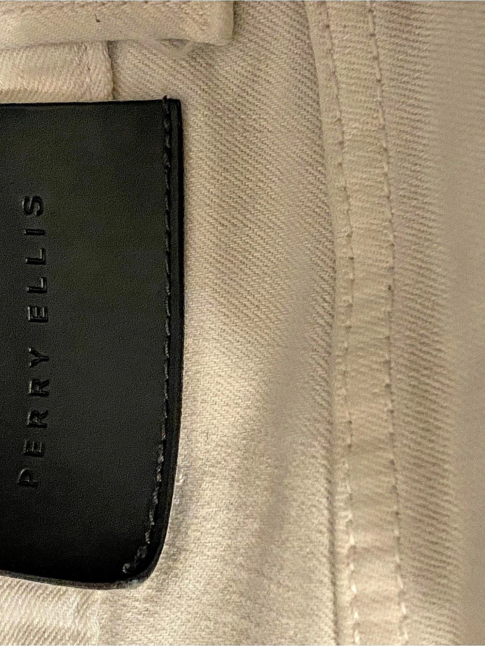 Perry Ellis Straight Leg Cotton Jeans Waist 32x30 - Picture 5 of 6